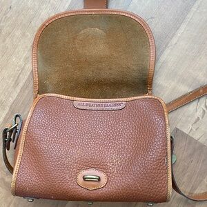 Dooney & Bourke Brown Leather Shoulder Bag